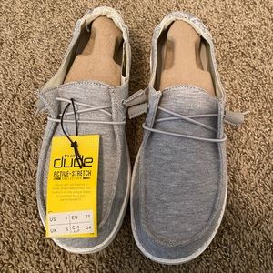 Brand new womens hey dude size 7 gray